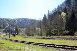 Daufenbach Zug Gleise