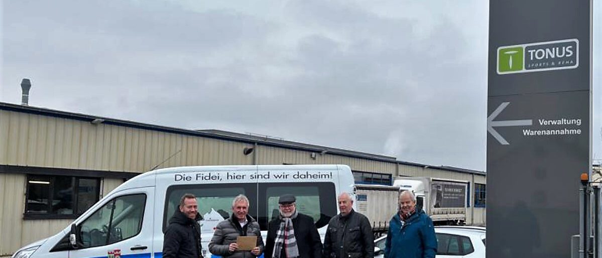 Spendenübergabe Firma S+D Blech+ Dezember 2022